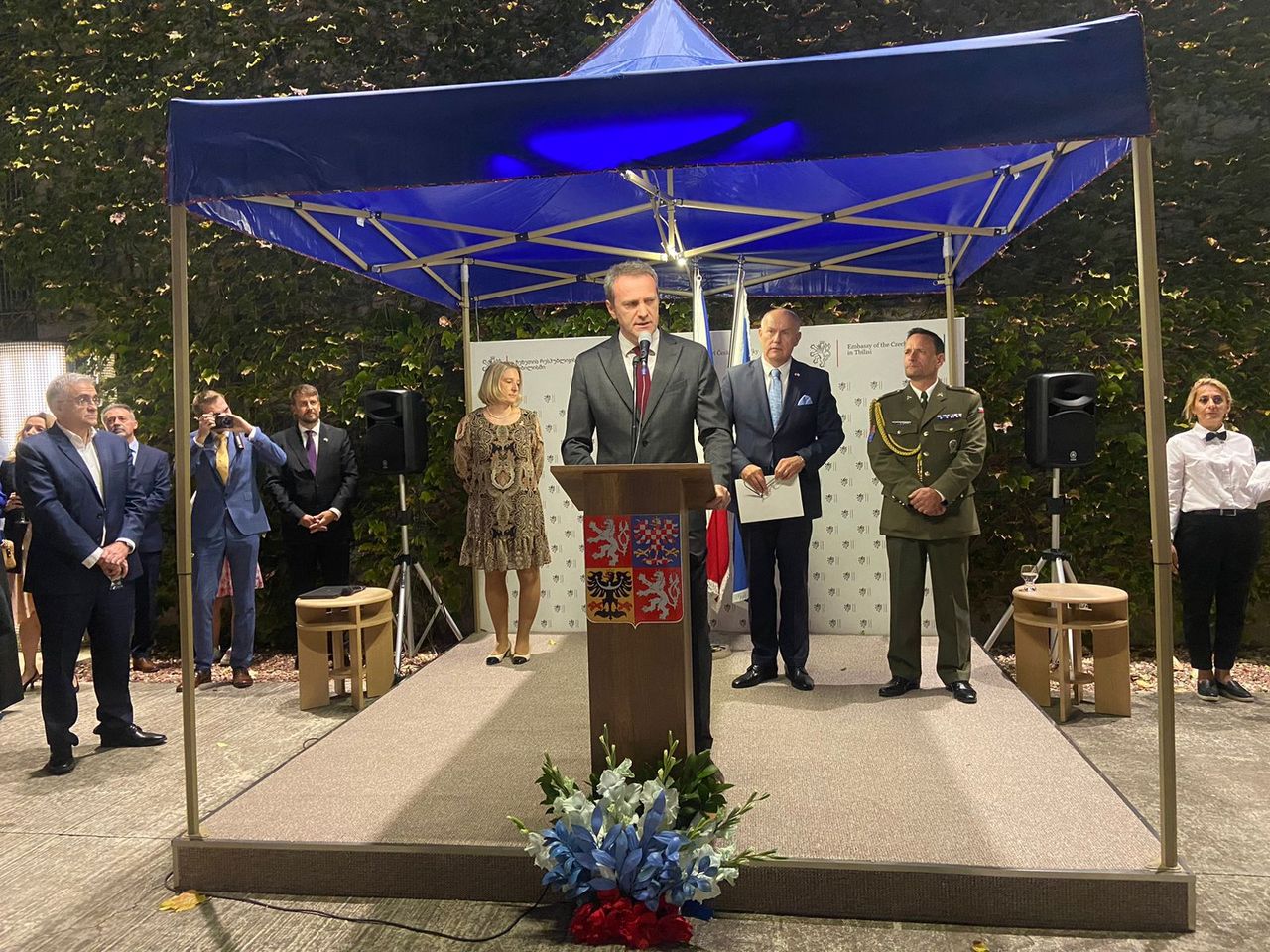 საგარეო საქმეთა მინისტრის მოადგილემ მონაწილეობა მიიღო ჩეხეთის სახელმწიფოებრიობის დღისადმი მიძღვნილ ღონისძიებაში